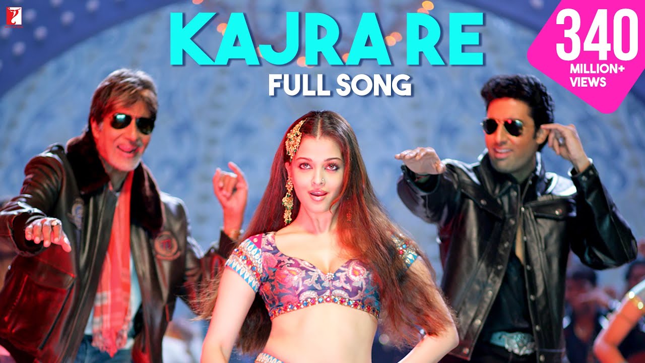 कजरा रे / Kajra Re Lyrics in Hindi - Aishwarya Rai