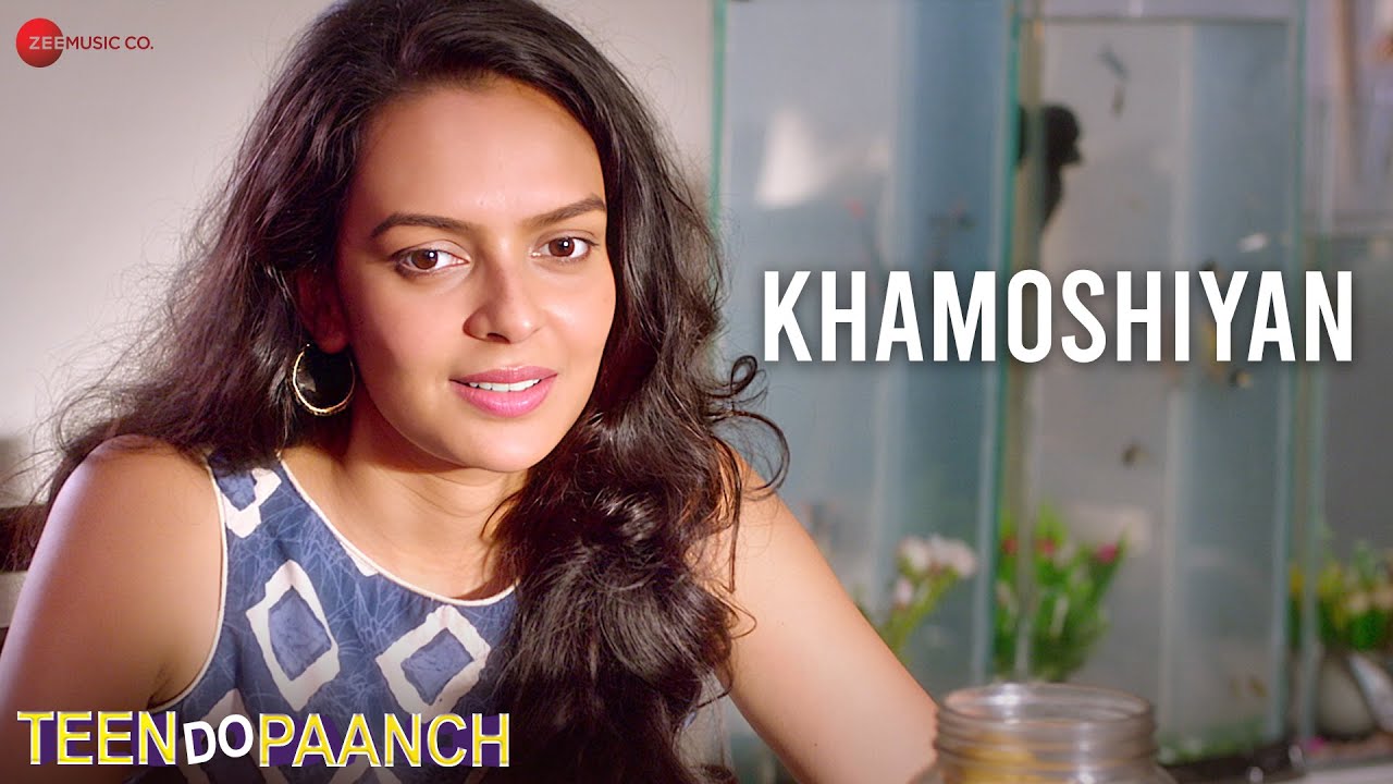 खामोशियाँ Khamoshiyan Lyrics in Hindi – Palak Muchhal (Teen Do Paanch)