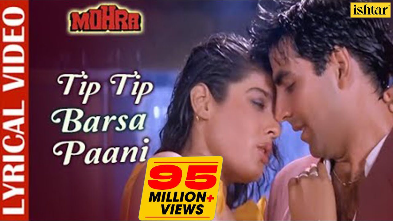 TIP-TIP BARSAA PAANI LYRICS - Alka Yagnik, Udit Narayan | Mohra (1994)