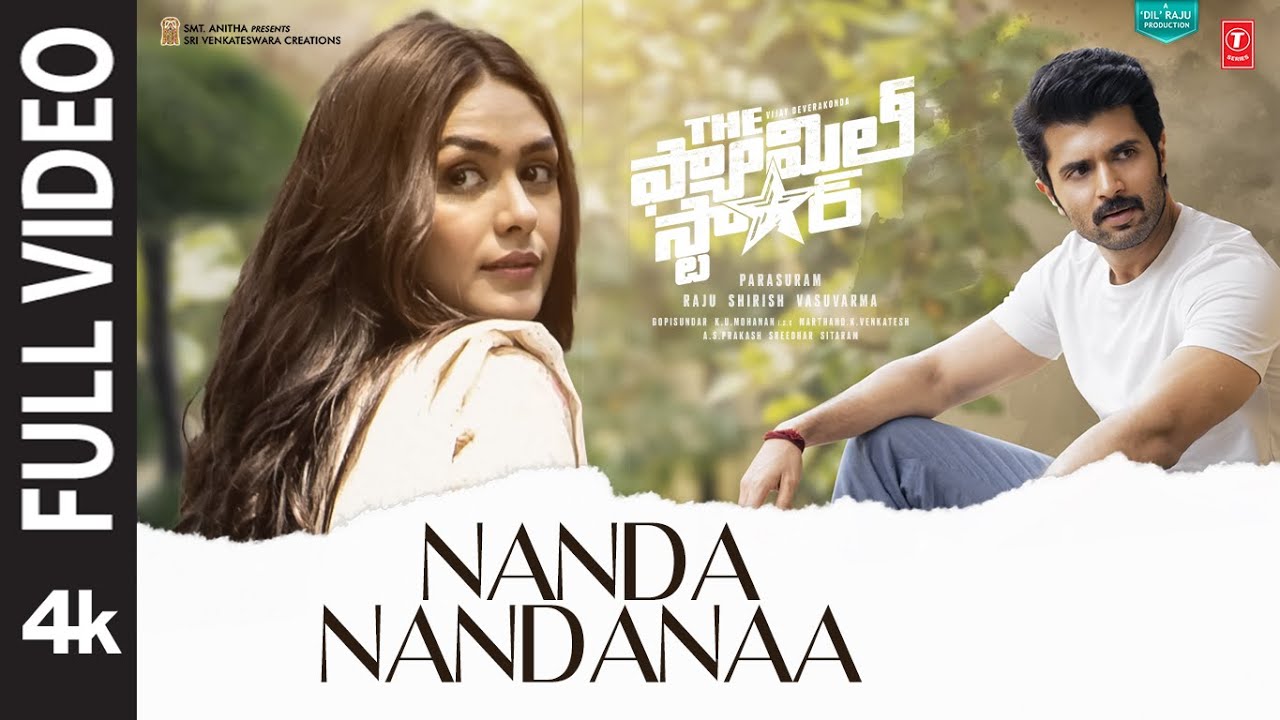 नंदनंदना Nandanandanaa Lyrics in Hindi – The Family Star