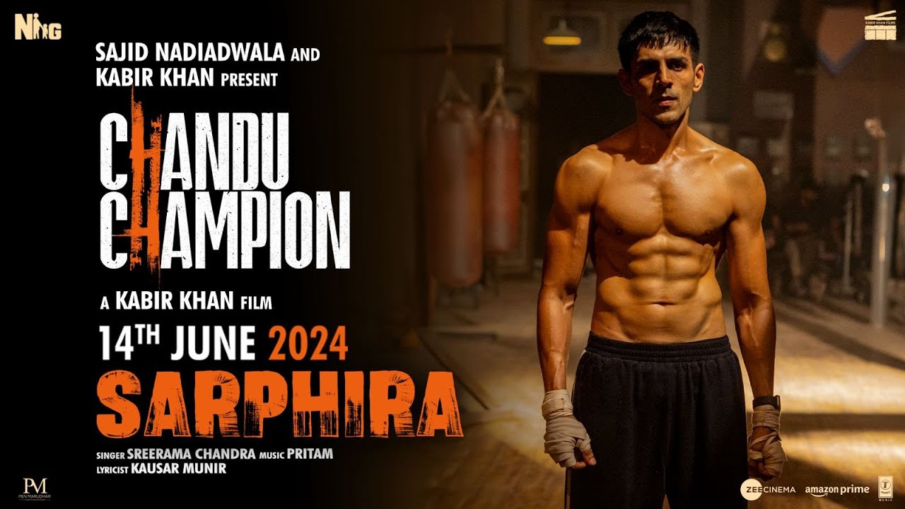 सरफिरा Sarphira Lyrics in Hindi – Kartik Aaryan (Chandu Champion)