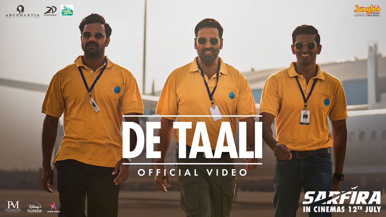 दे ताली De Taali Lyrics in Hindi – Sarfira (Tanishk Bagchi)