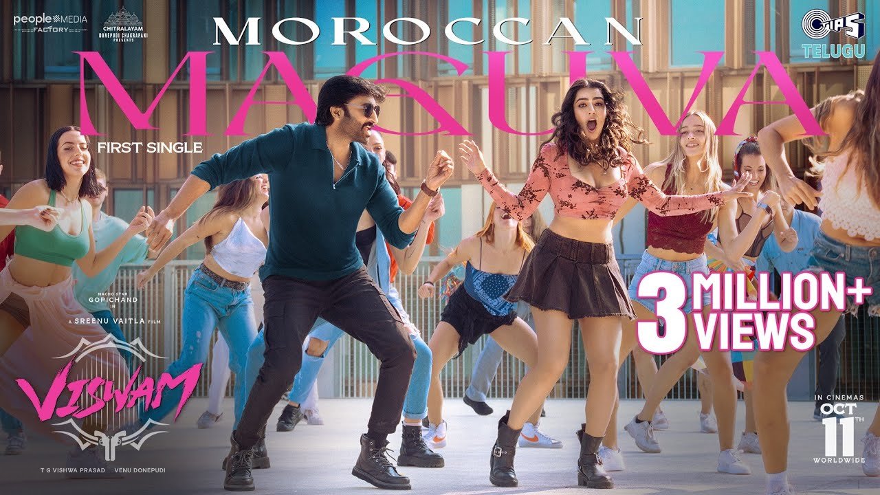 Moroccan Maguva Lyrics In Hindi - Viswam (Telugu) | Gopichand |