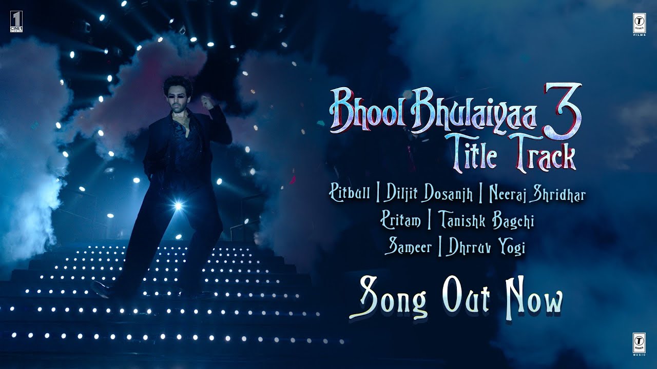 Bhool Bhulaiyaa 3 Lyrics In Hindi - Pitbull, Diljit Dosanjh,Neeraj Shridhar-Bhool Buhlaiyaa 3(2024)